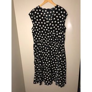 💜5 FOR $20💜 Plus Size Polka Dot Dress
